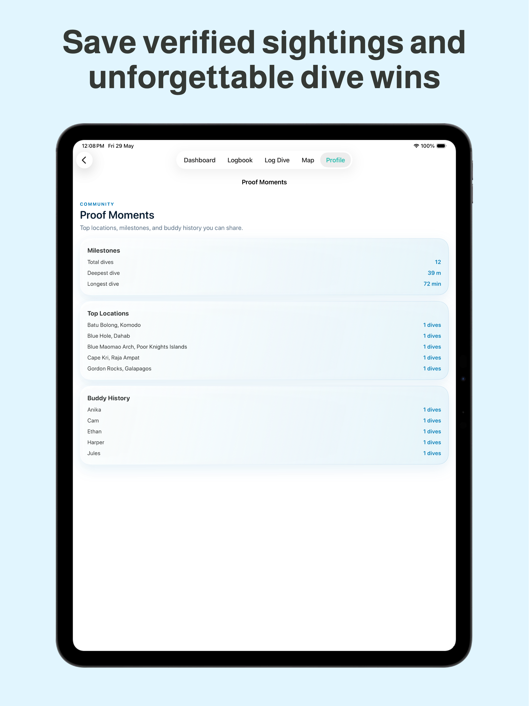 Scuba Dive Logbook – DiveAtlas