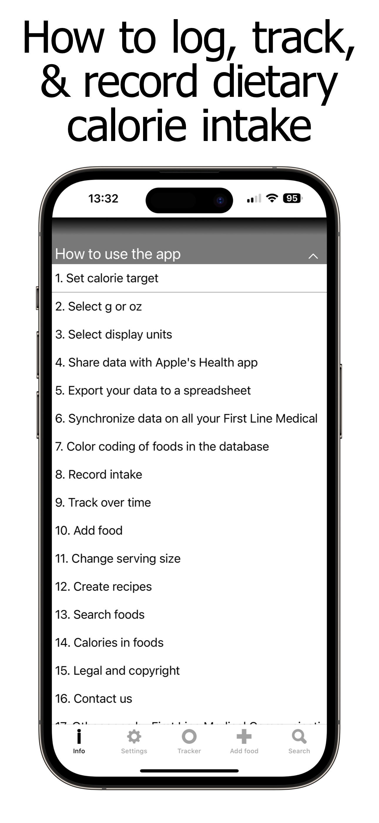 Calorie Counter and Tracker