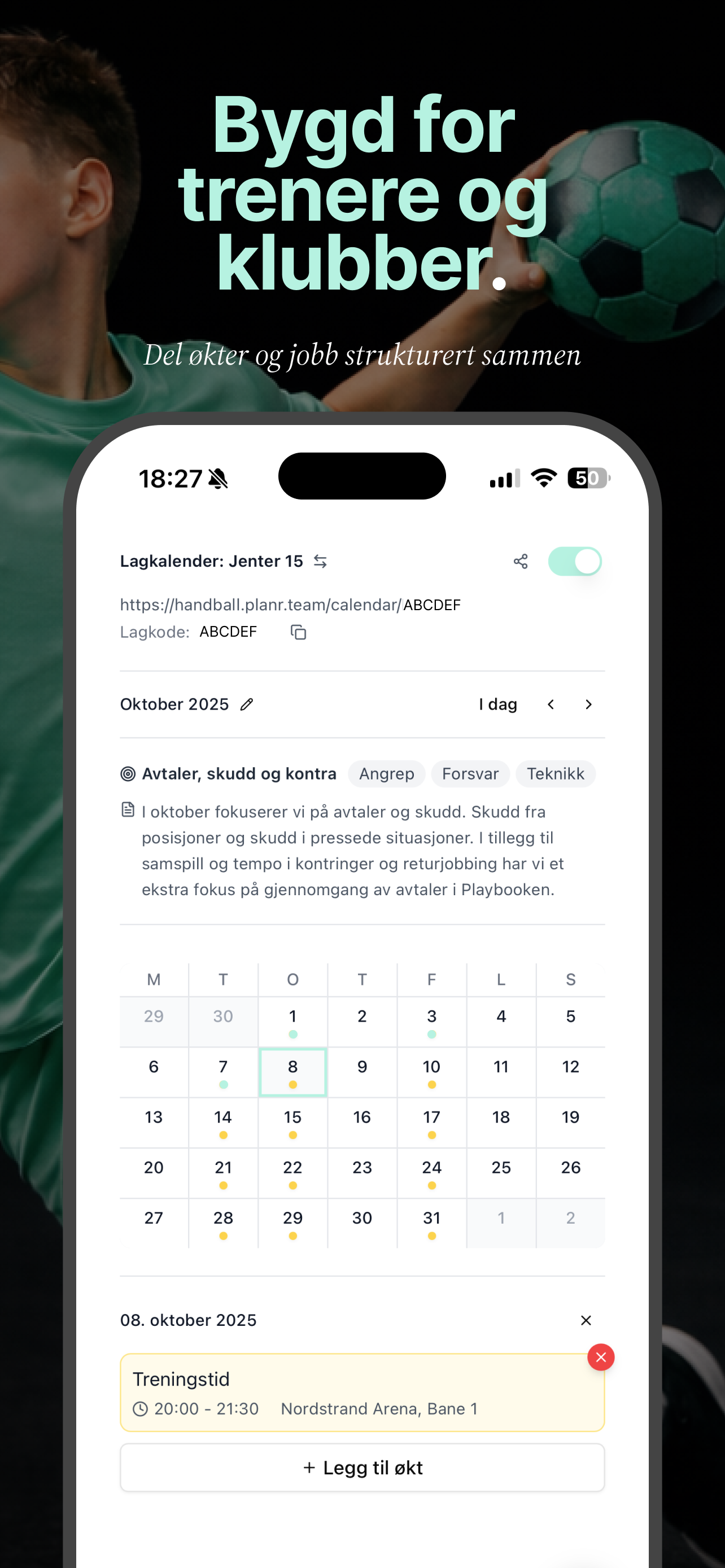 Planr Handball screenshot 5