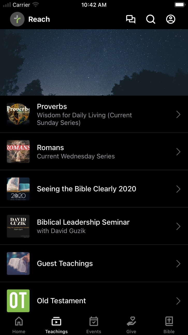iPhone screenshot