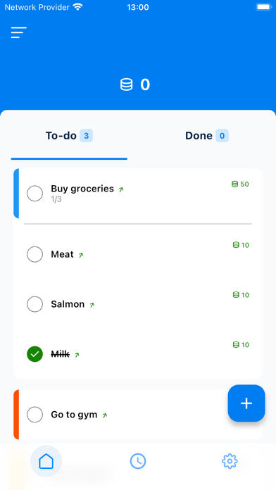 ToDoPoints Screenshot