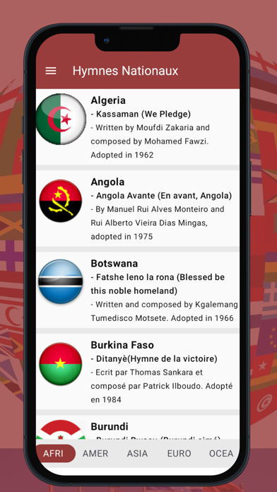 Learn National Anthem Screenshot