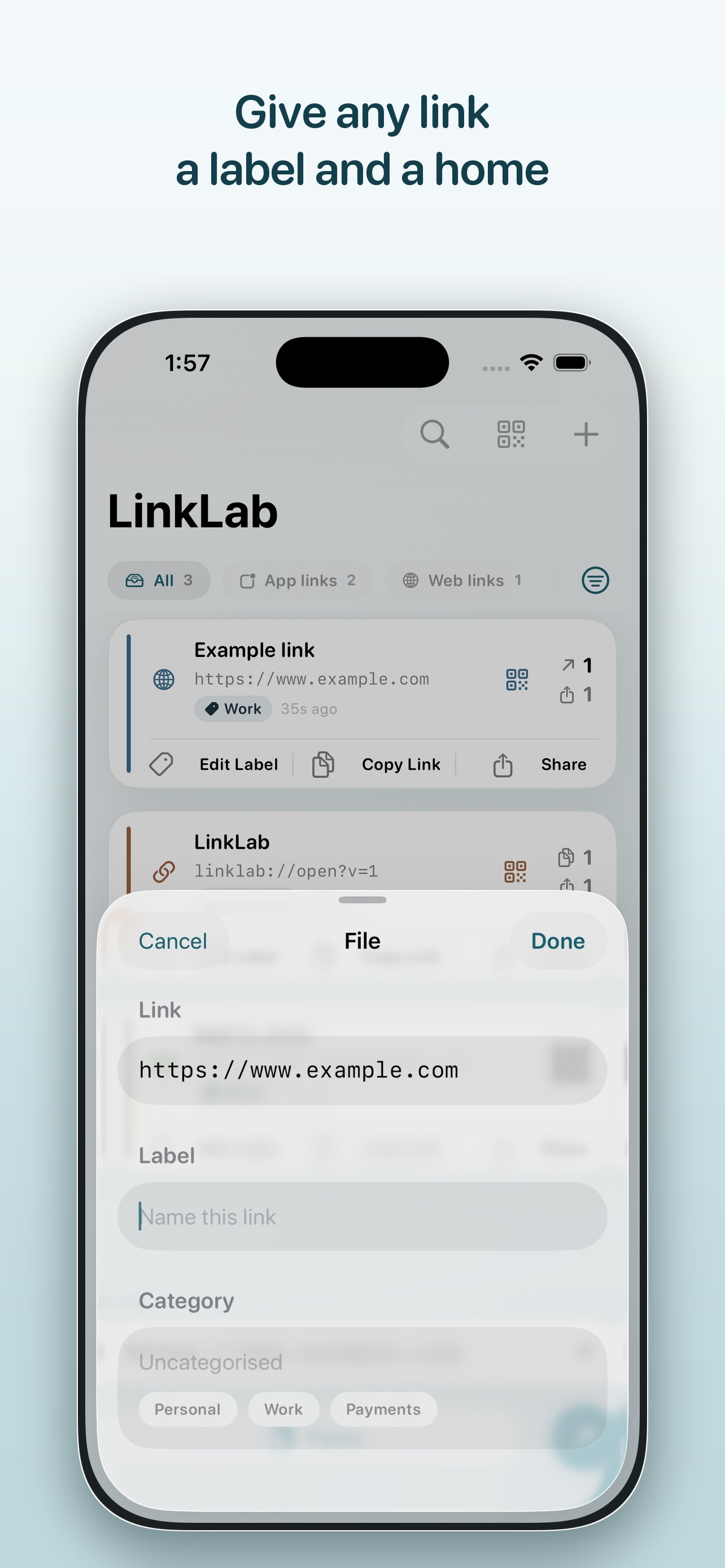 Screenshot 7 of LinkLab: Save, Share & QR Code