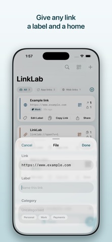 LinkLab: Save, Share & QR Code Screenshot 7 of 10