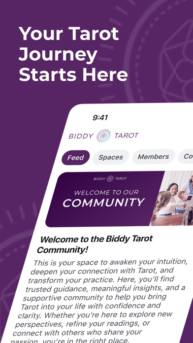 Biddy Tarot Community Screenshot