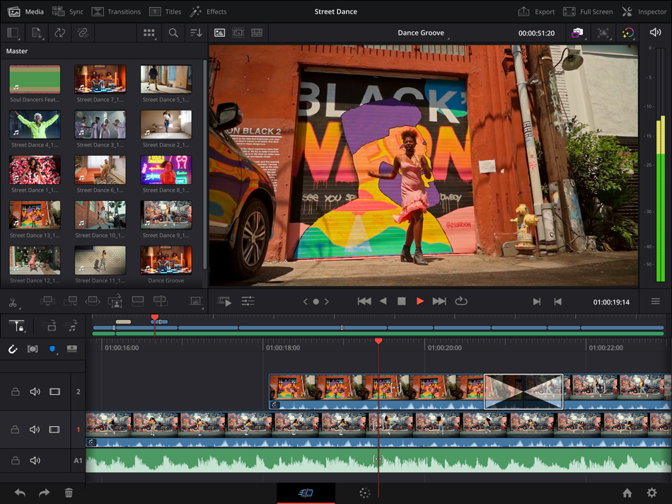 #1. DaVinci Resolve for iPad (iOS) Podle: Blackmagic Design Inc