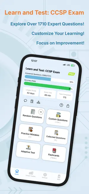 Learn and Test: CCSP Exam screenshot 1