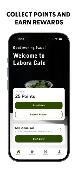 Labora Cafe Rewards screenshot 1