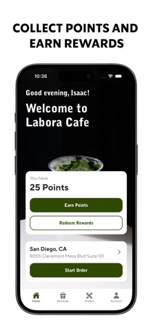 Labora Cafe Rewards Screenshot 1 of 4