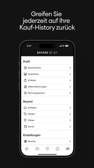 myBayard screenshot