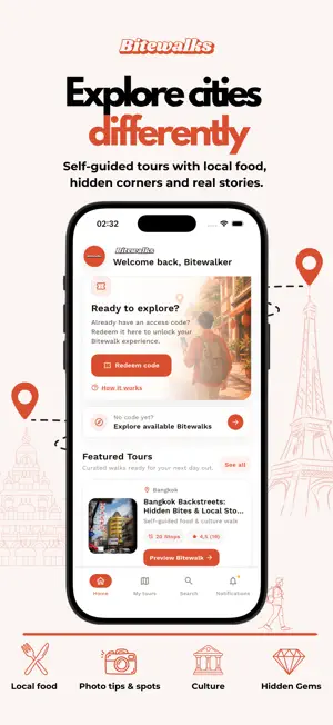 Bitewalks screenshot 2