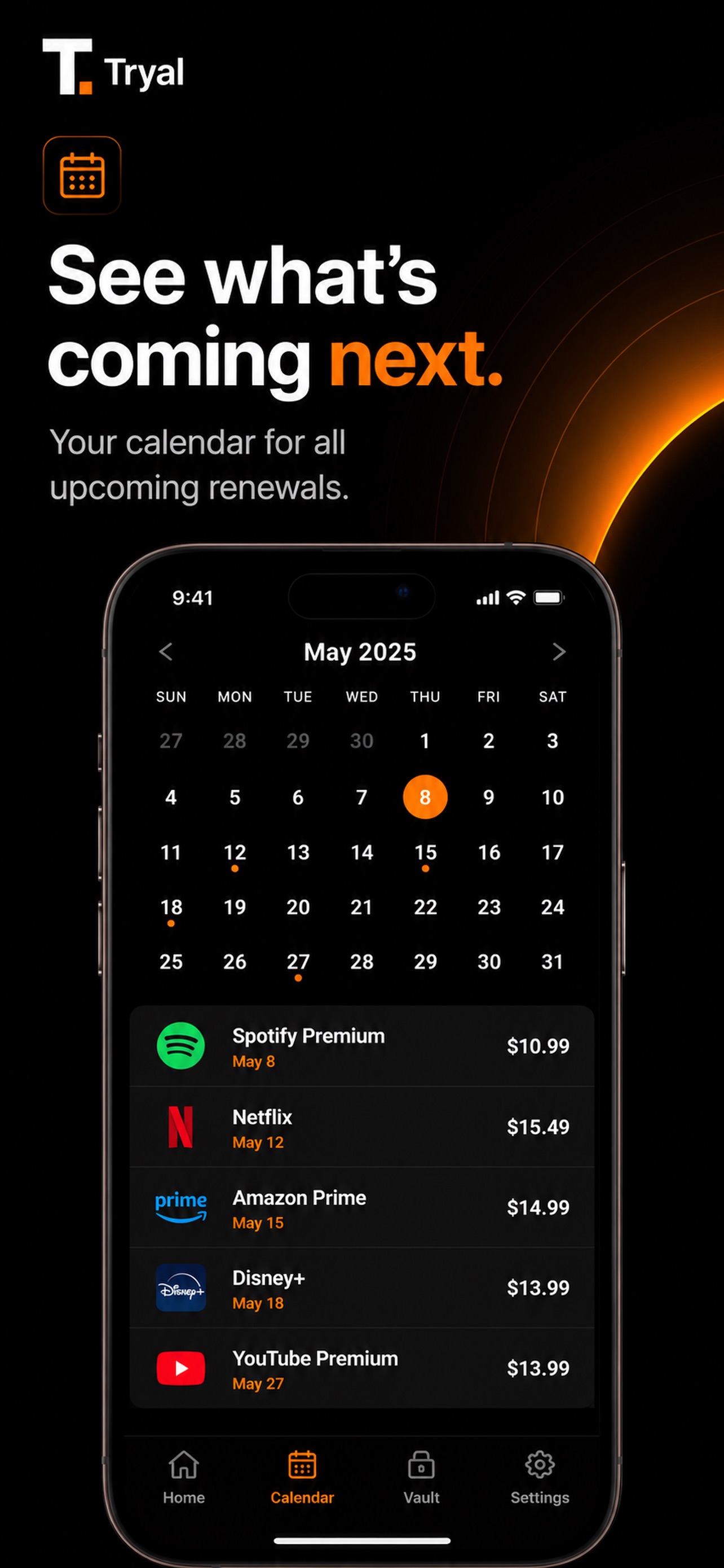 Screenshot 4 of Tryal: Subscription Guard