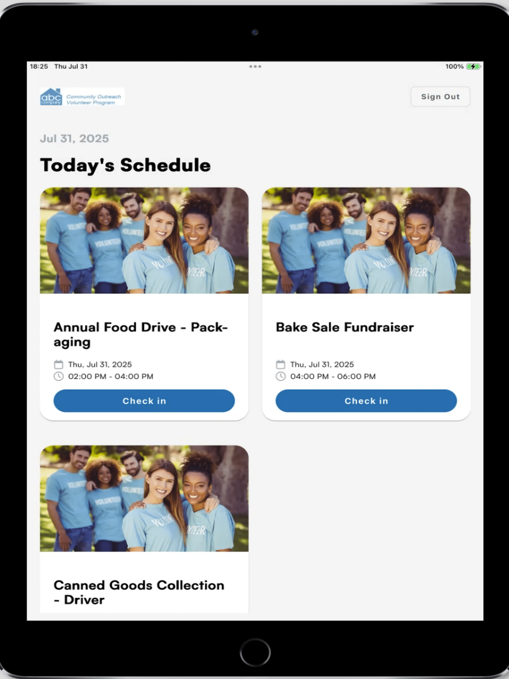 VolunteerHub App