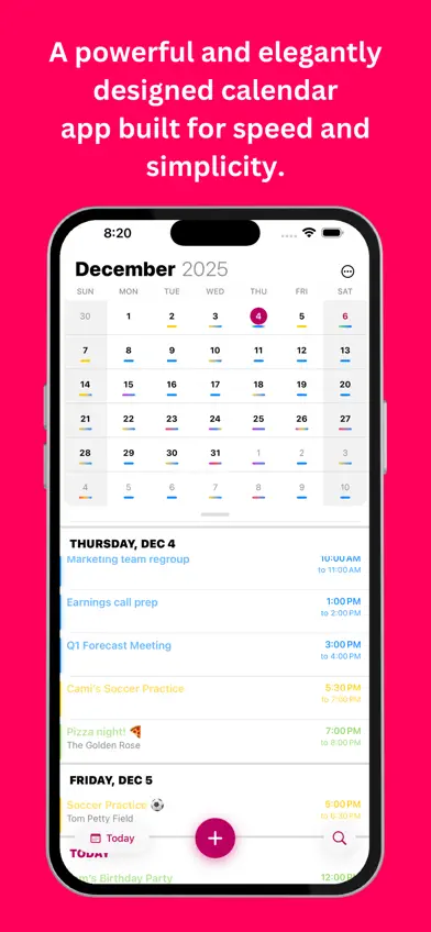 Eventual Calendar screenshot 1