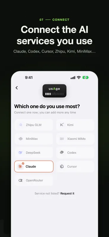 usAge: AI Quota Meter screenshot 7 of 7