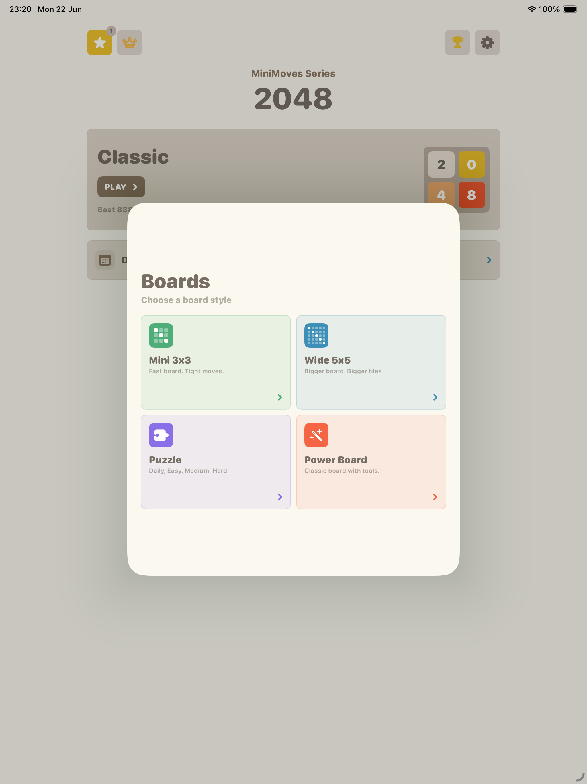 Mini Moves: 2048 screenshot 10