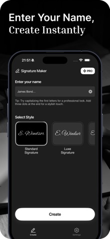 App screenshot