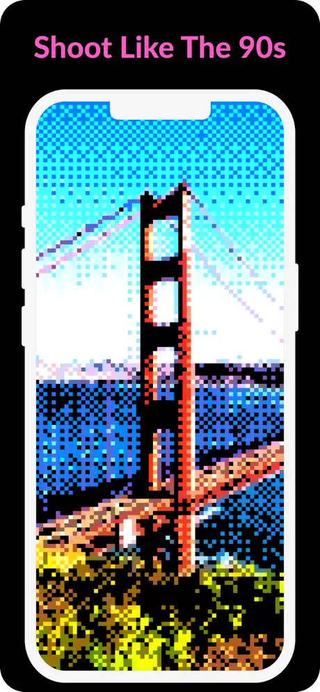 Pixel - 90s Retro Filter Cam  像素风滤镜应用截图