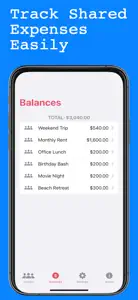 Expense Split - Settle Up screenshot #3 for iPhone