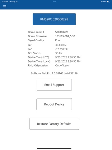 App screenshot