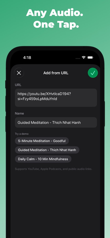 MeditationPal App Store screenshot 3 of 6