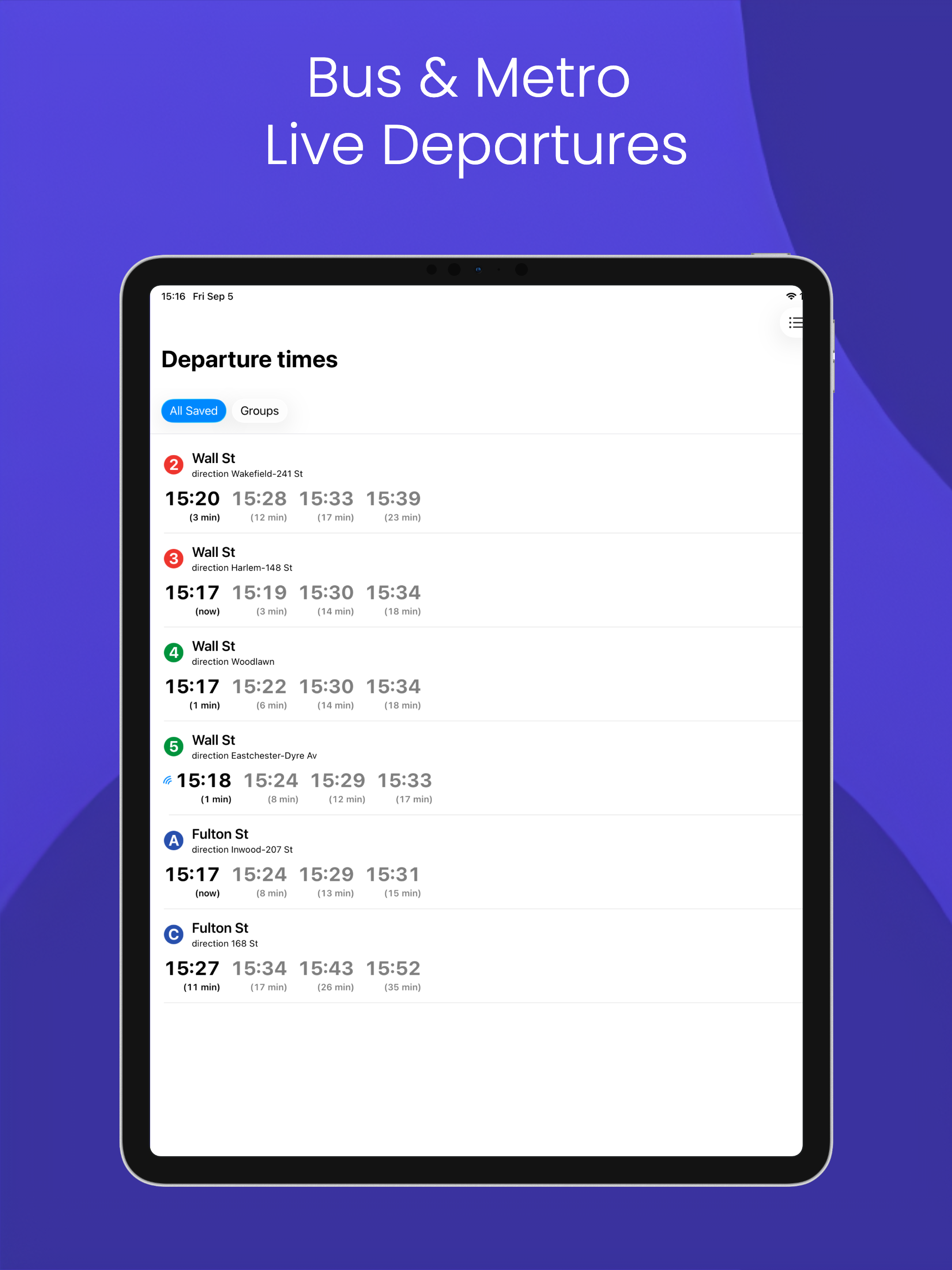 MUNI Commuter Widgets screenshot 5
