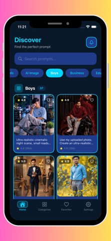 PromptPro -AI Prompt Generator iPhone screenshot 7