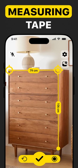 Measuring Tape AR. Screenshot 1 of 7