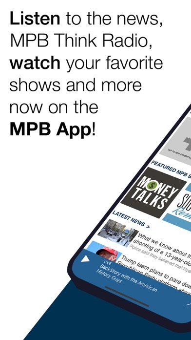 MPB Public Media App Screenshot