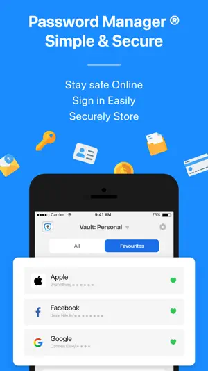Password Manager ® screenshot 1