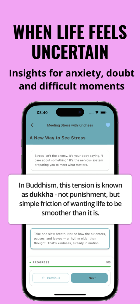 Buddha Wisdom: Buddhism Quotes screenshot 3