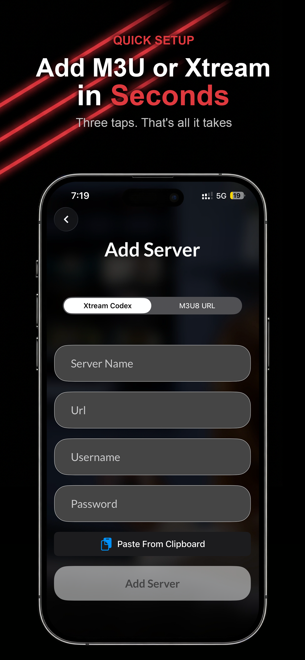 ORA: IPTV Player & M3U Stream