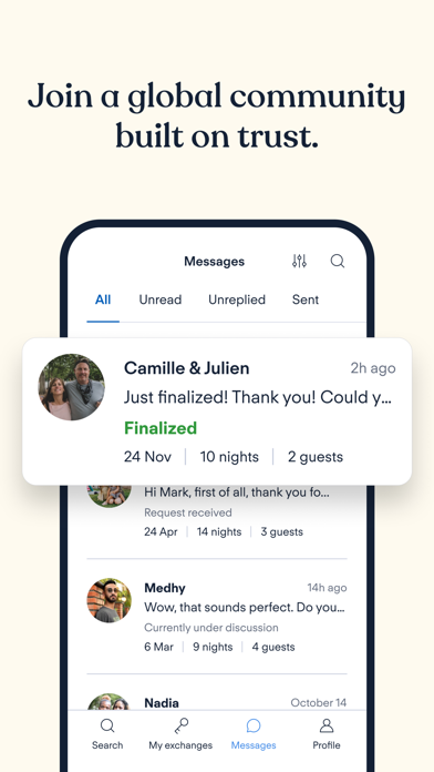 HomeExchange - House Swapping screenshot