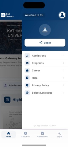 KU Connect: Kathmandu Univ. screenshot