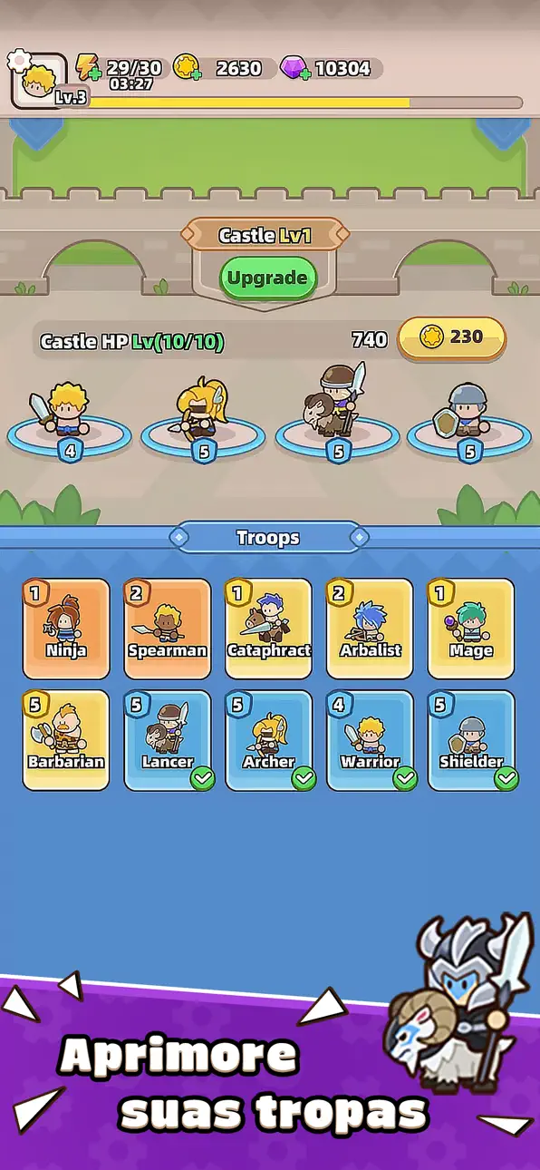 Gear Defenders Hack screenshot 3 - iOS game interface