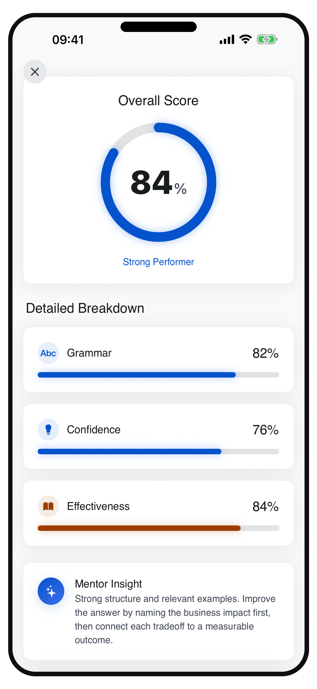 Griller: AI Interview Coach screenshot 4