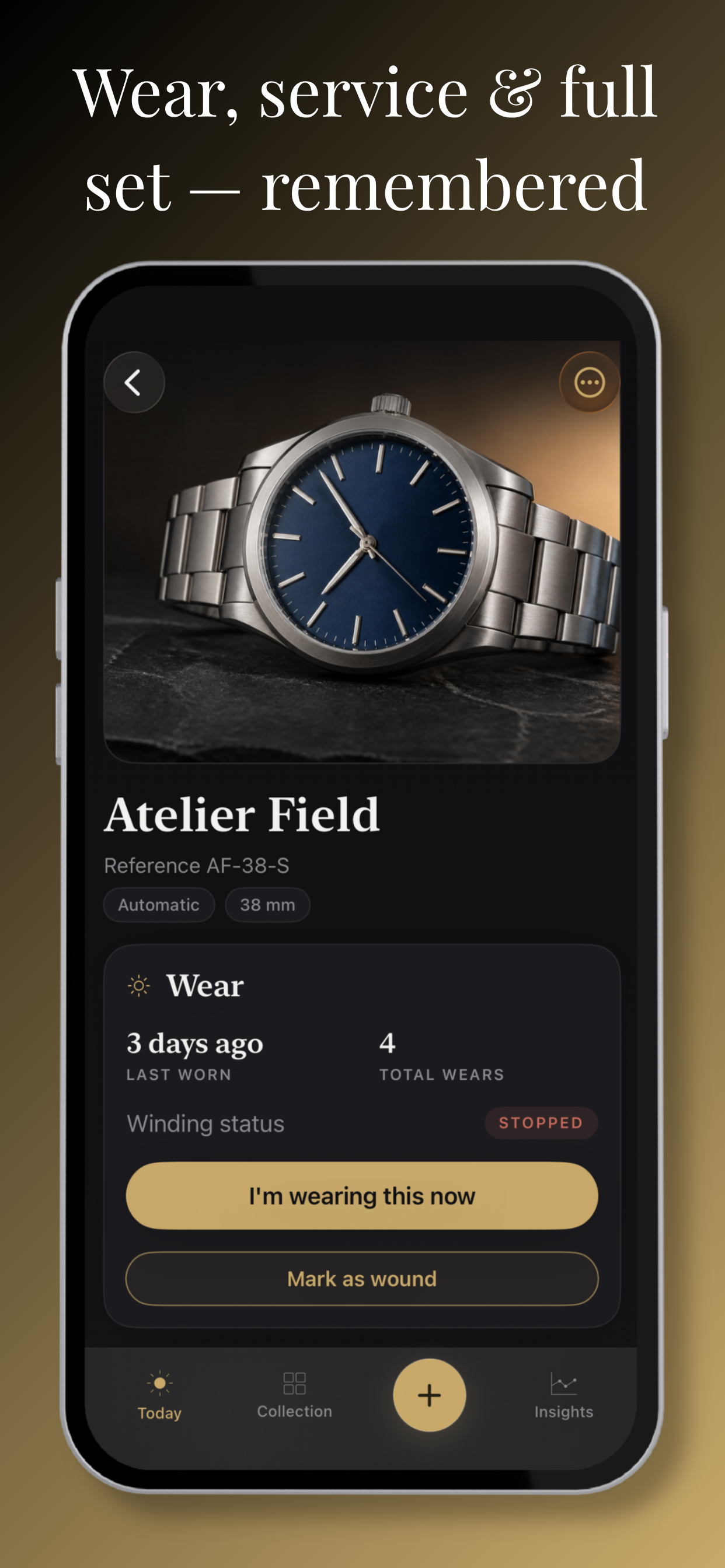 ChronoKeep: Watch Collection screenshot 2