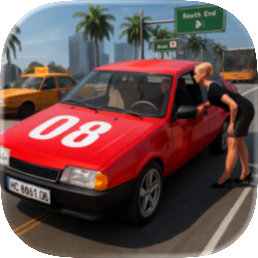 Apple App Store cover for Urban Car Simulator