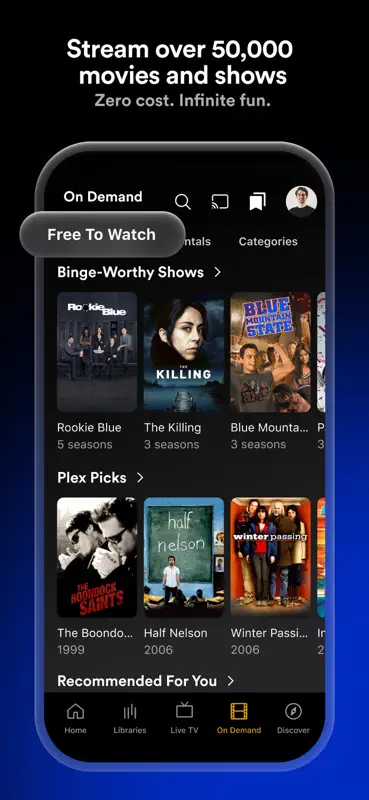 Plex: Find Movies and TV Shows screenshot 6 of 8