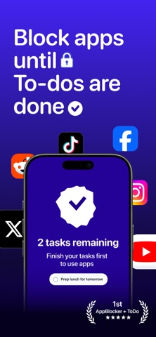 Taskwall: Screen Time + To Do Screenshot 1 of 4