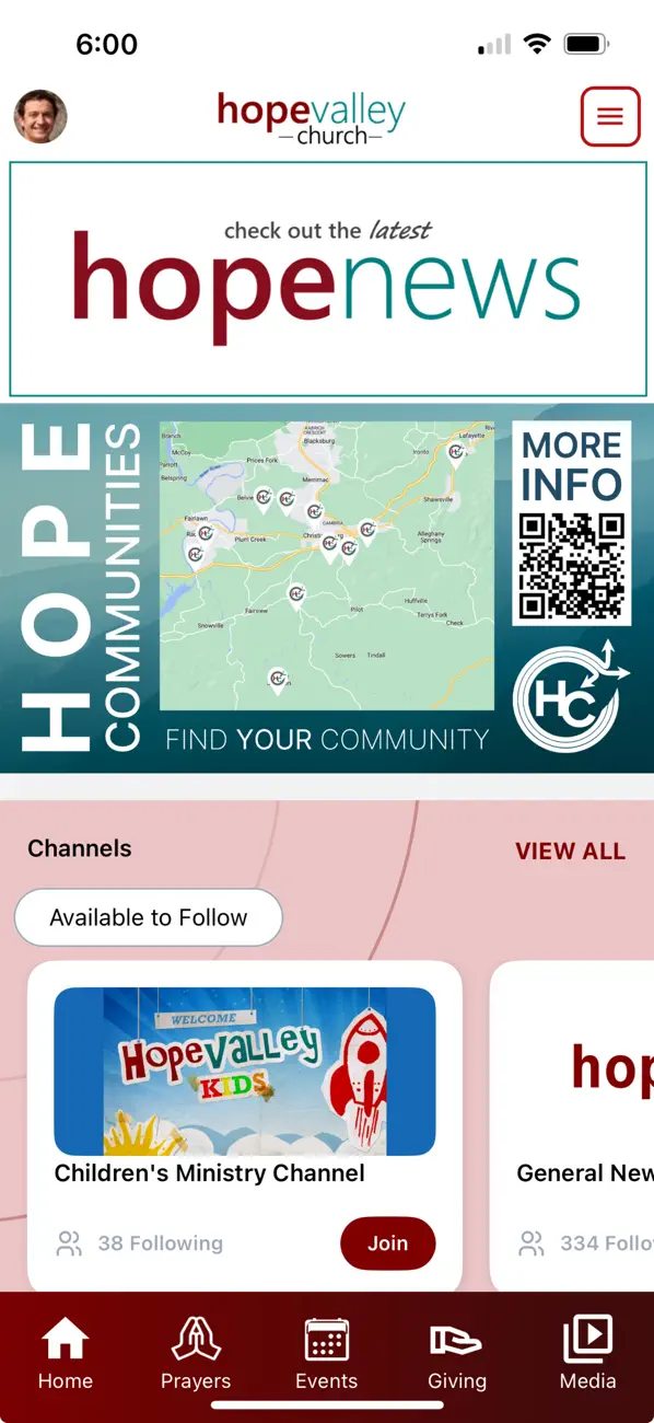 Screenshot #1 pour Hope Valley Church
