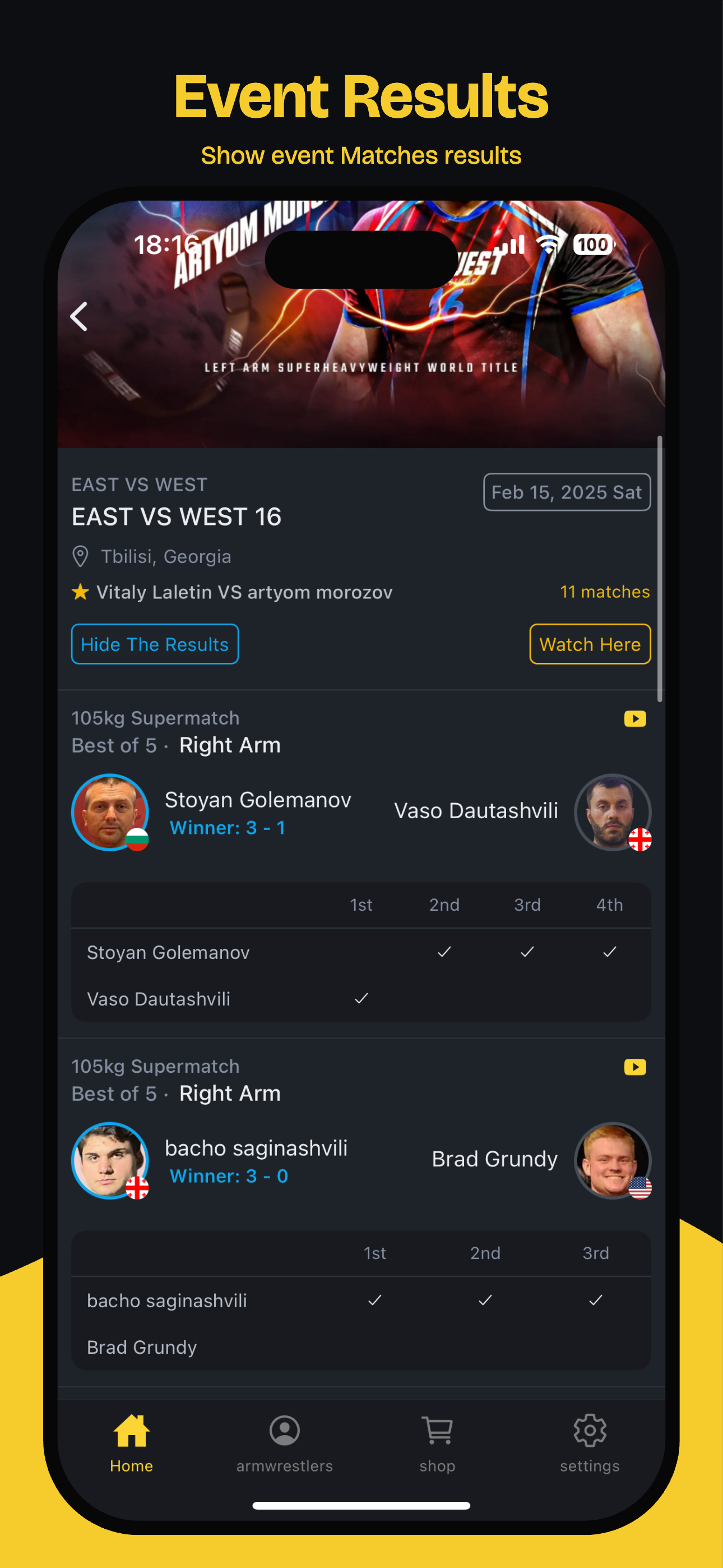 Gold's Arm