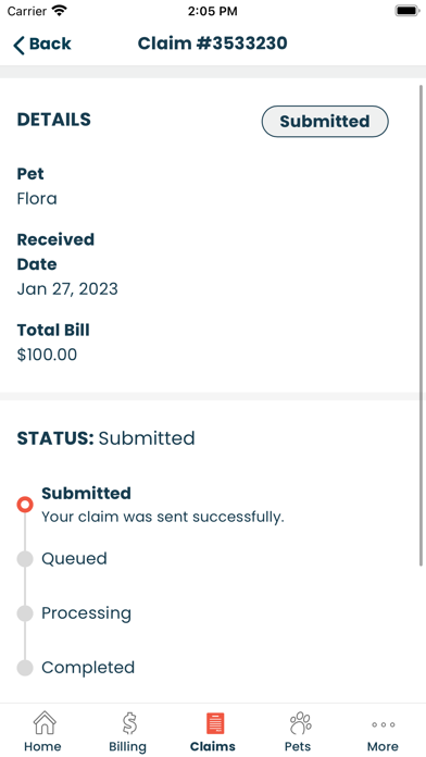 Spot Pet Insurance Screenshot