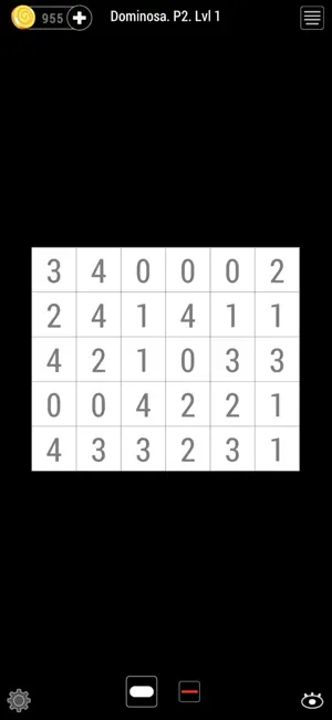 Dominoes Number Puzzle screenshot 1