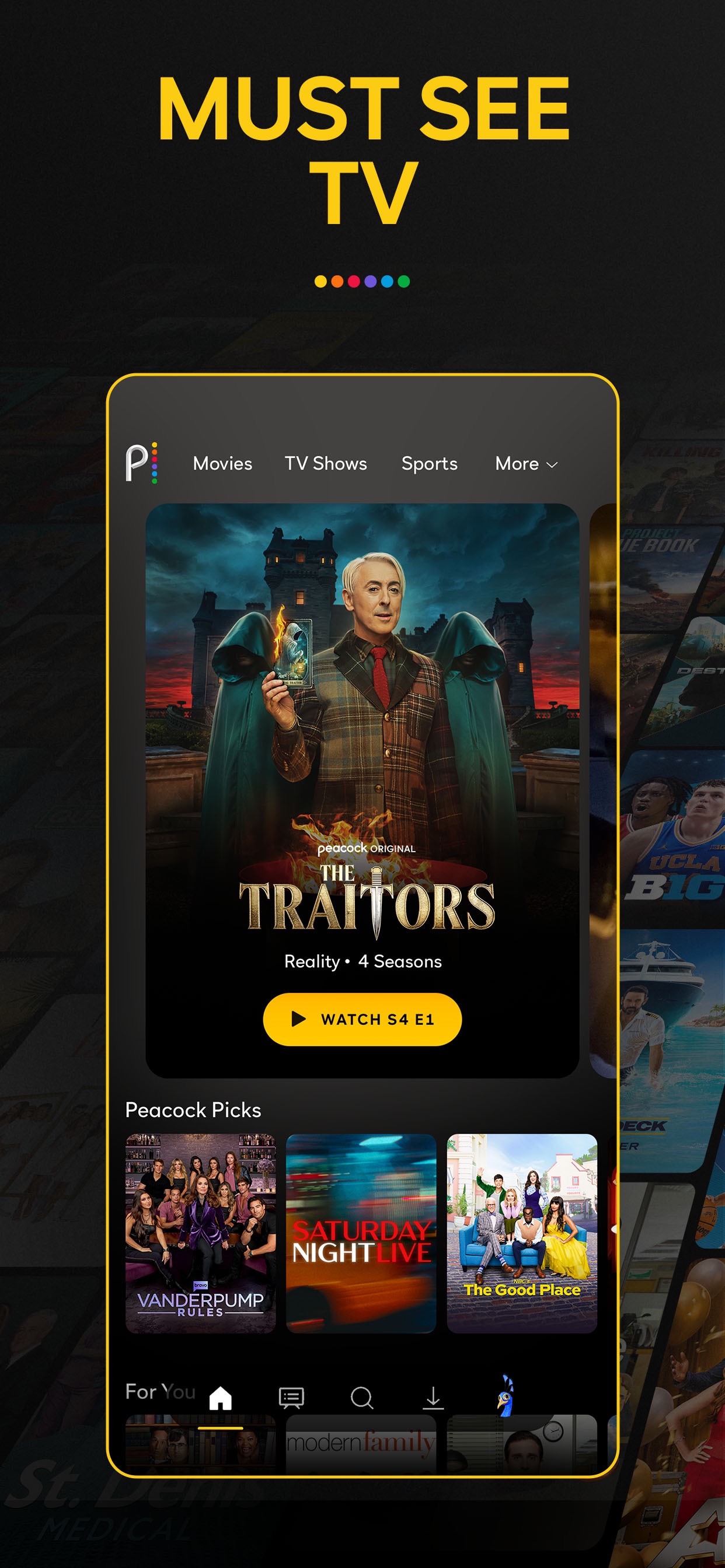 Peacock TV: Stream TV & Movies 스크린샷 1