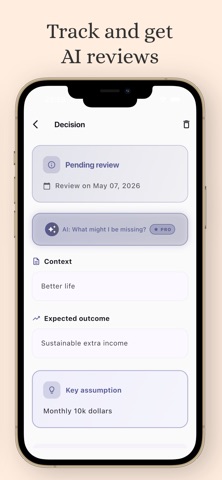 AI Decision: Decision Log Screenshot 4 of 4