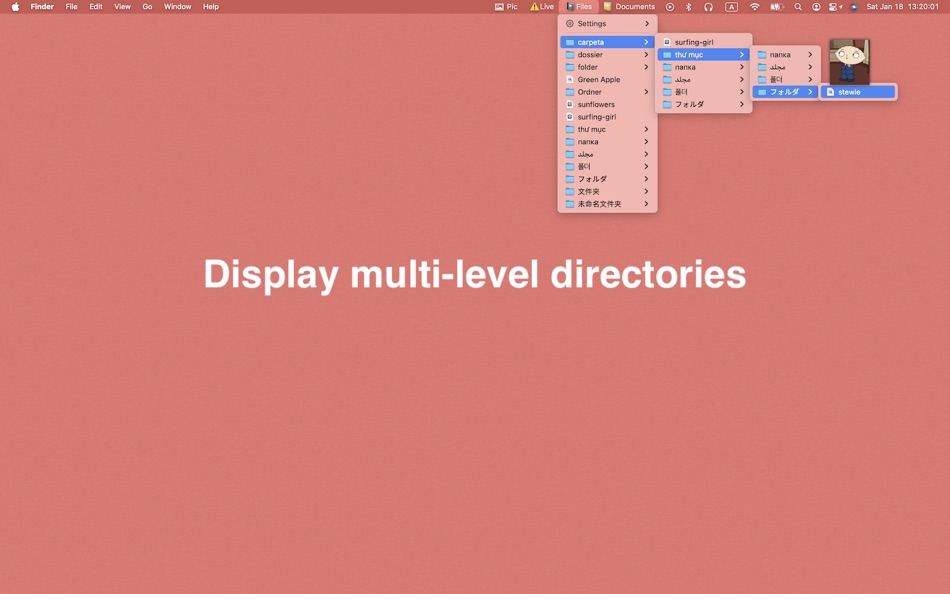 #3. Folder Bar (macOS) 由: 栋梁 周