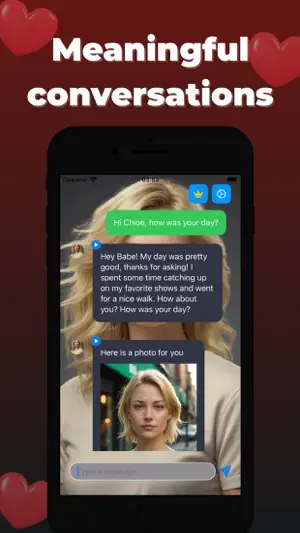 AI Girlfriend Romantic Chat screenshot 1