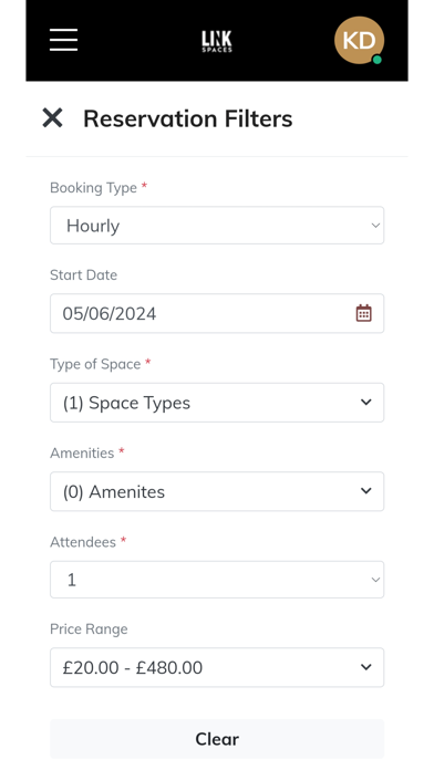 Link Spaces Screenshot