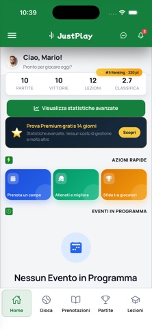 Just Play – Your Sports Hub iPhone screenshot